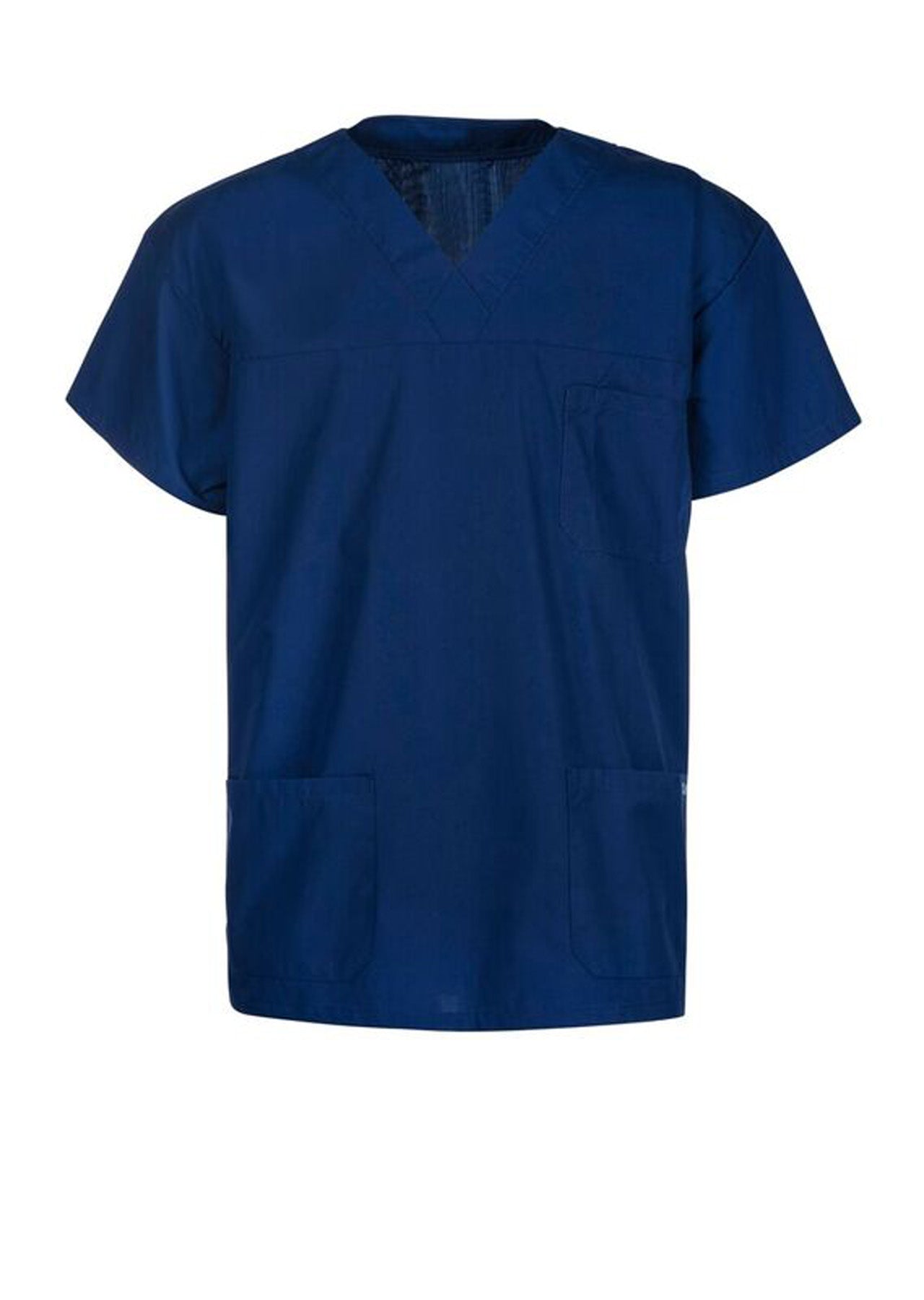 UNISEX SCRUB TOP WITH POCKETS