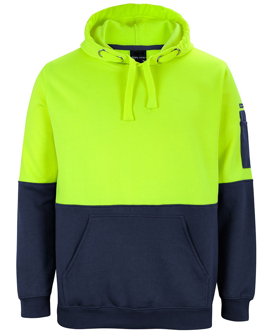 HI VIS PULL OVER HOODIE