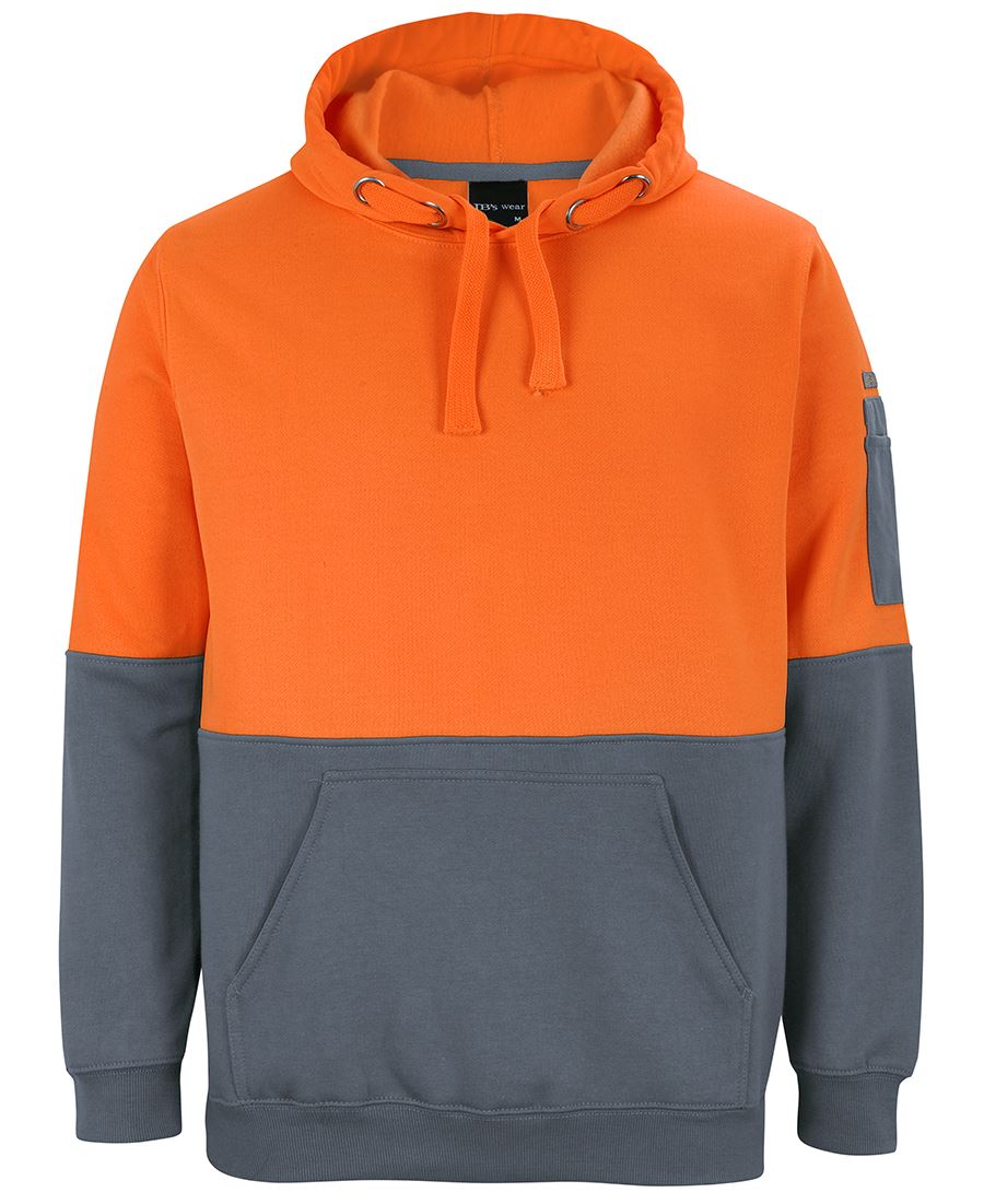 HI VIS PULL OVER HOODIE