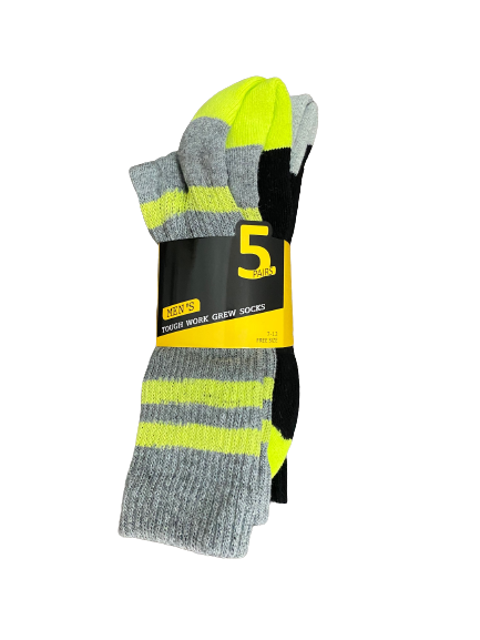 Work Socks 5 Pack