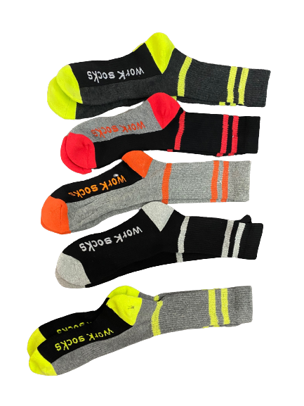 Work Socks 5 Pack