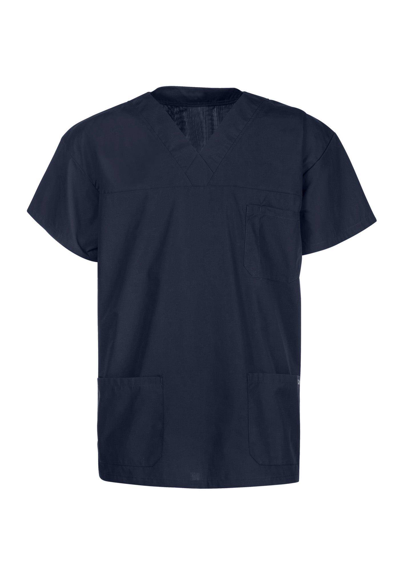 UNISEX SCRUB TOP WITH POCKETS